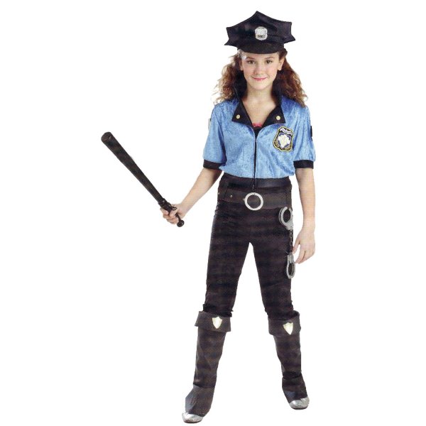 Αποκριάτικη Στολή Police Woman Γαλάζιο